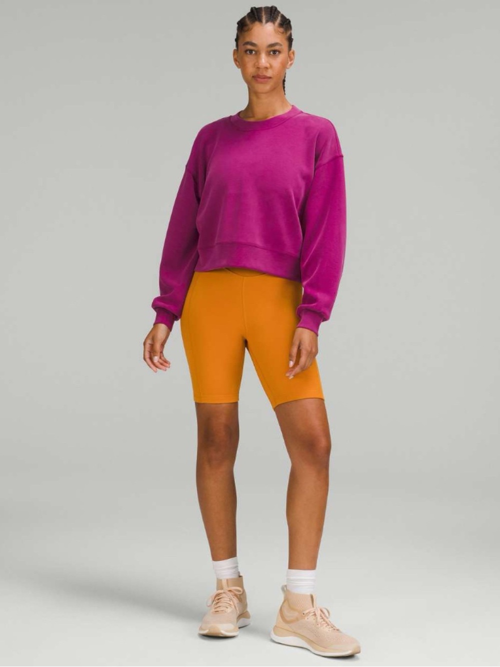 Lululemon Perfectly Oversized Cropped Crew *Softstreme